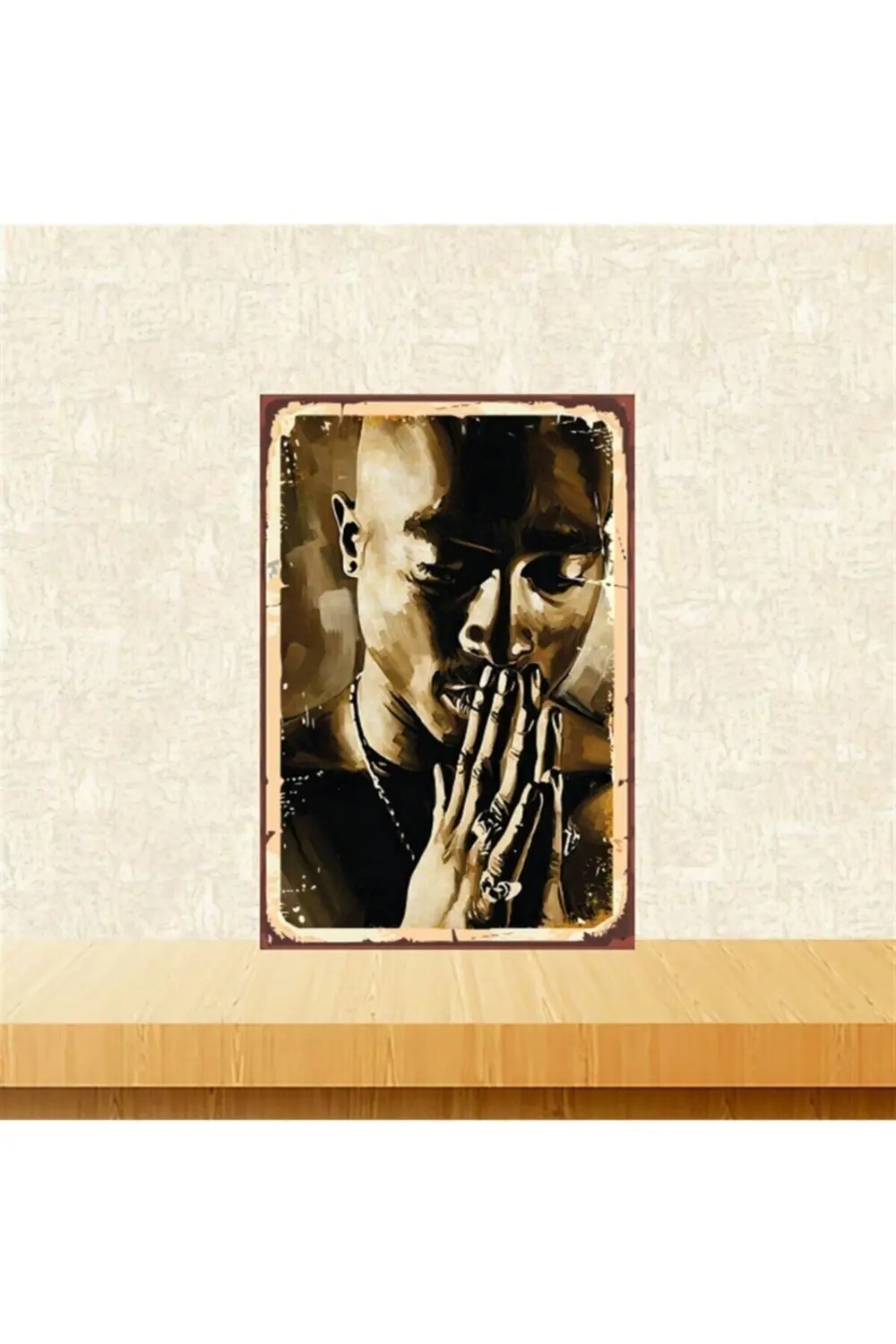 Tupac Shakur Tasarımlı 20-30 Cm Retro Ahşap Tablo Tkfx4586 Tupac Shakur Tasarımlı 20-30 Cm Retro Ahşap Tablo Tkfx4586