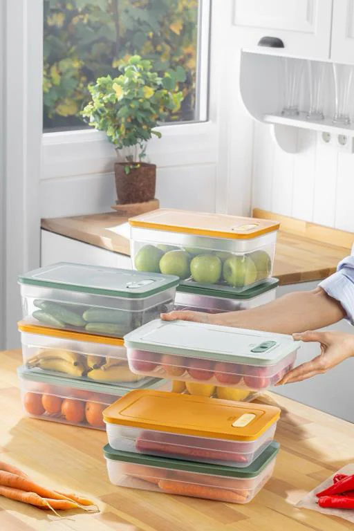 Tupper Model - Vakumlu - Mikrodaa Buzluk Saklama Kabı 3,8LT