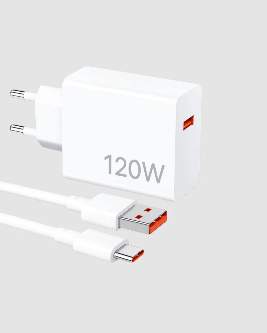 Turbo 120W Hızlı Şarj Cihazı Type-C Kablolu