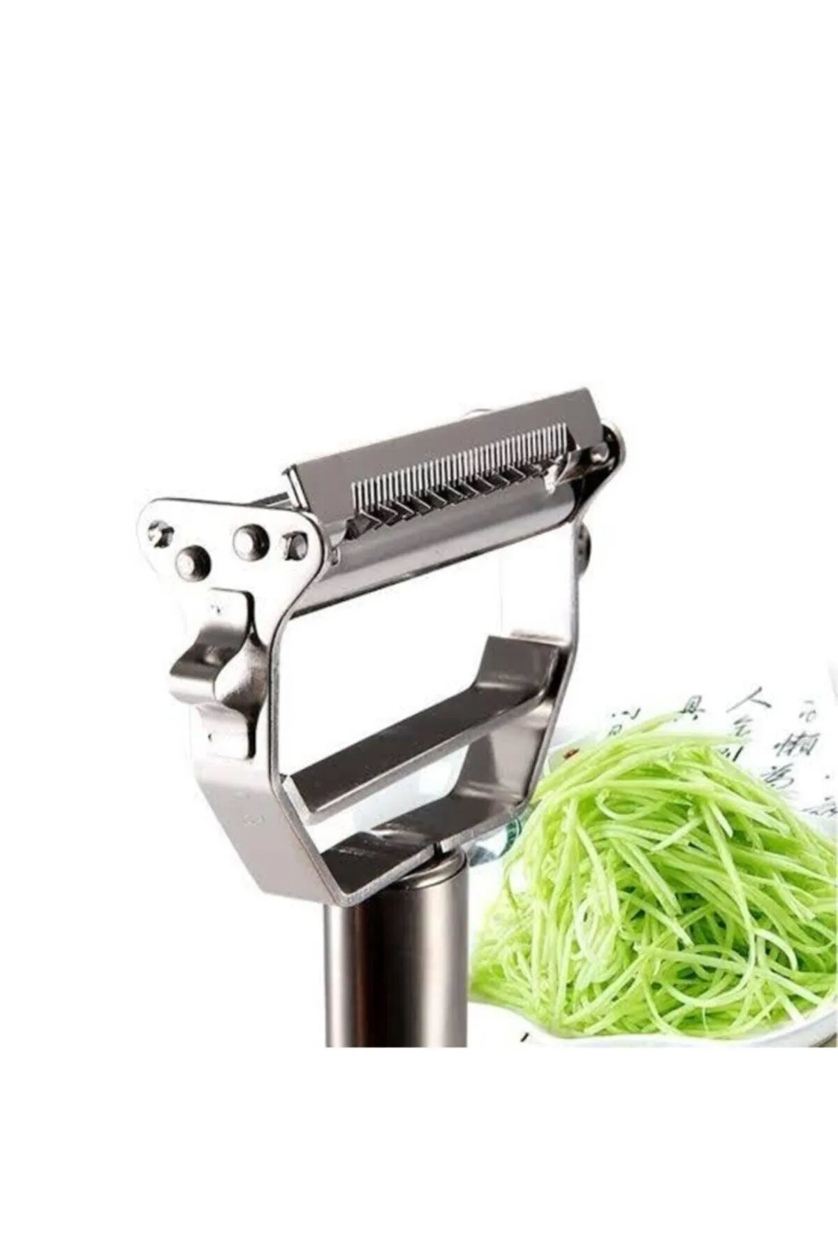 Just Cheap Store Turbo Çelik Paslanmaz Jülyen Çift Biçakli Fonksiyonel Sebze Meyve