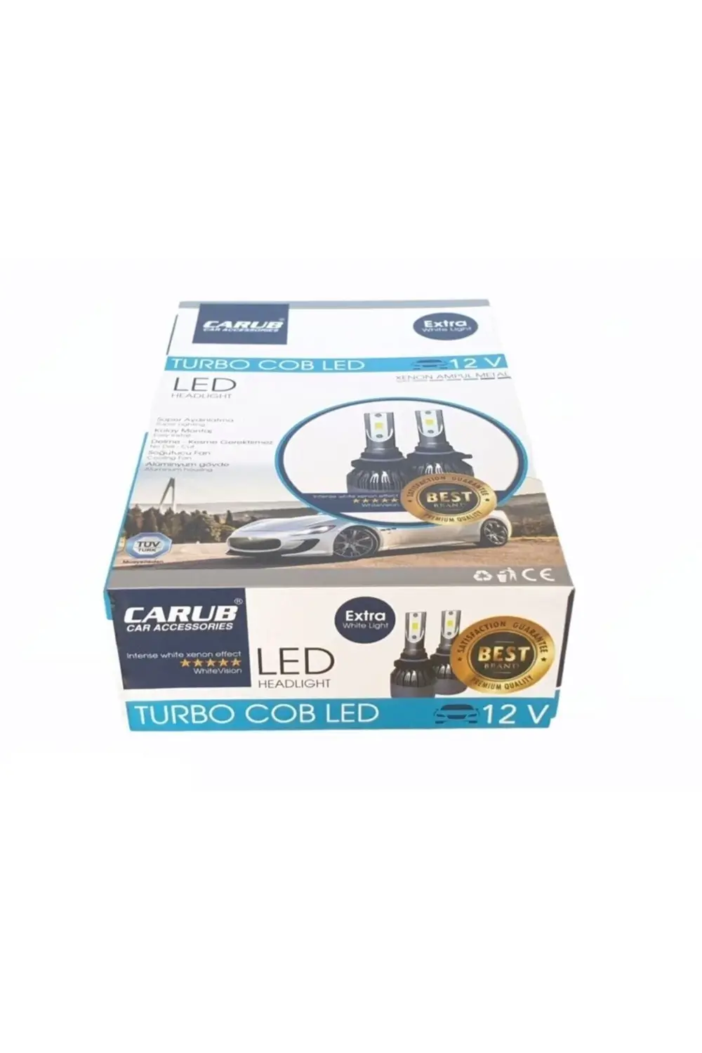 Turbo Cob Led Xenon Led H4 12v