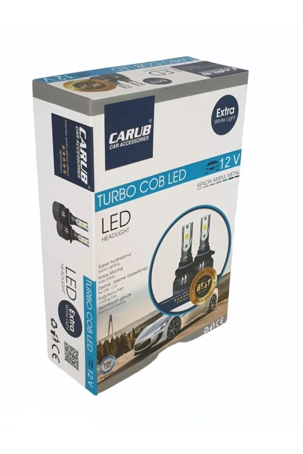 Turbo Cob Led Xenon Led H4 12v