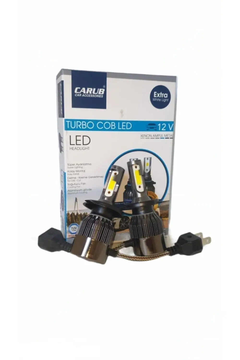 Turbo Cob Led Xenon Led H4 12v