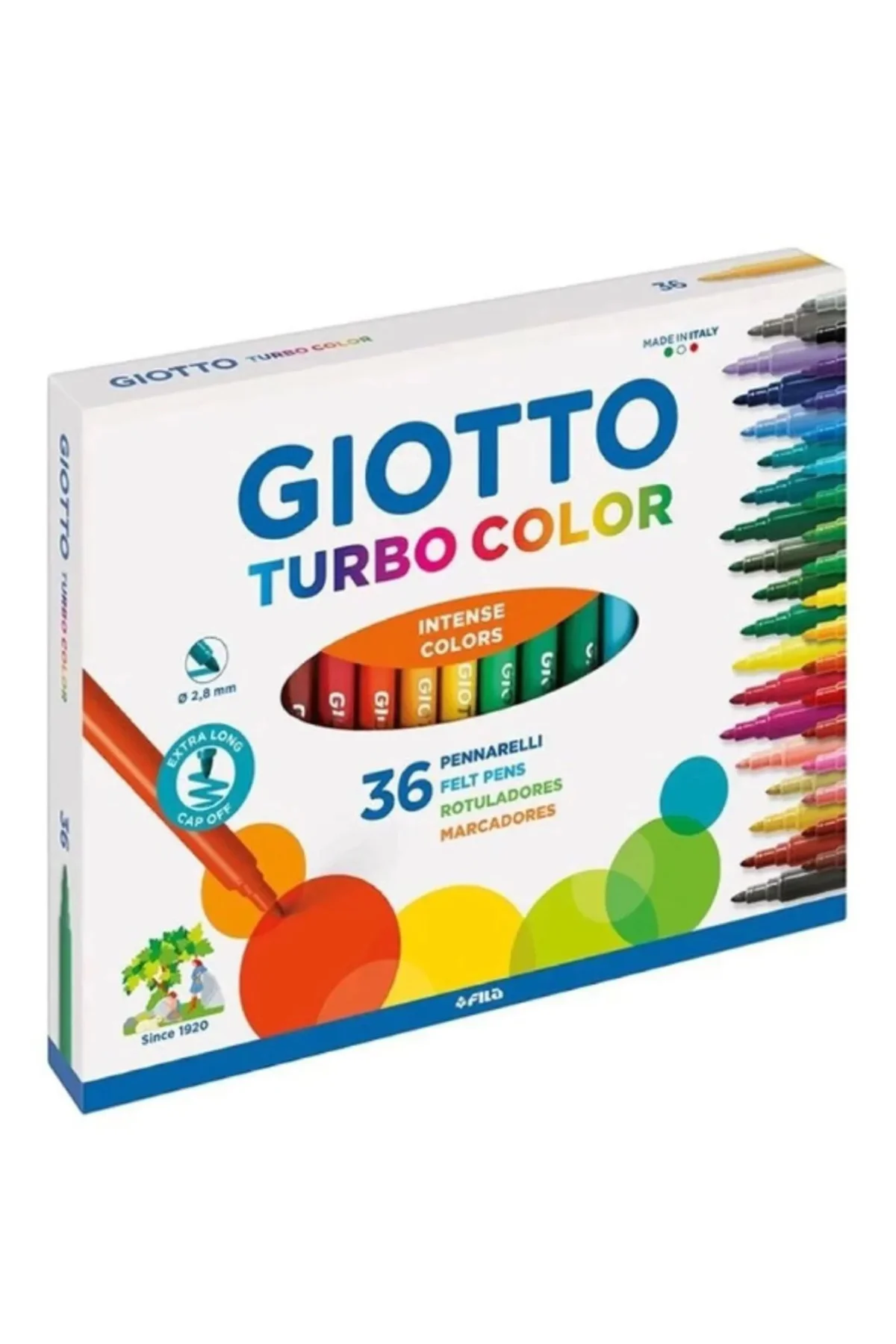 Turbo Color Keçeli Kalem 36 Lı 418000