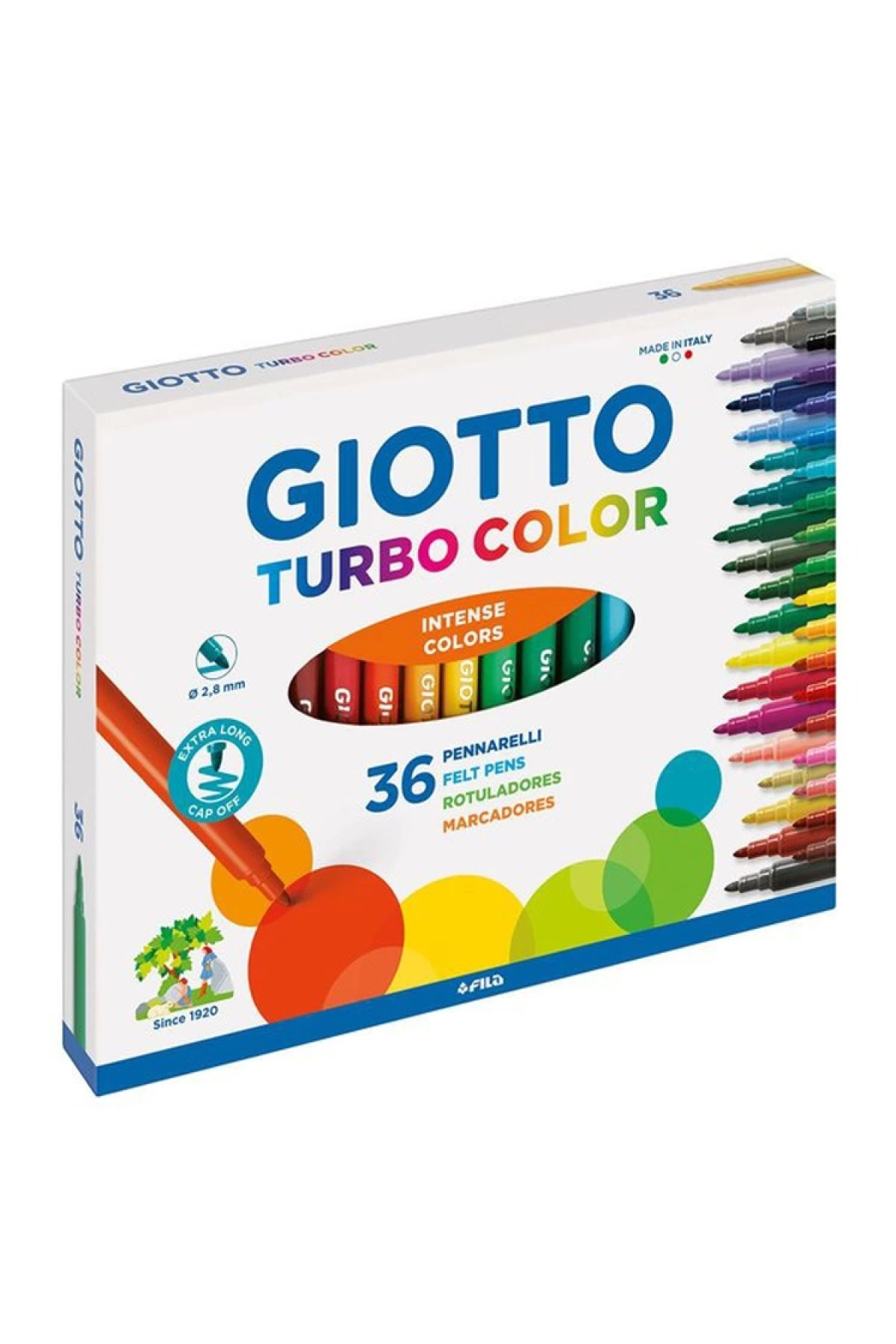 Giotto Turbo Color Keçeli Kalem 36 Li 418000