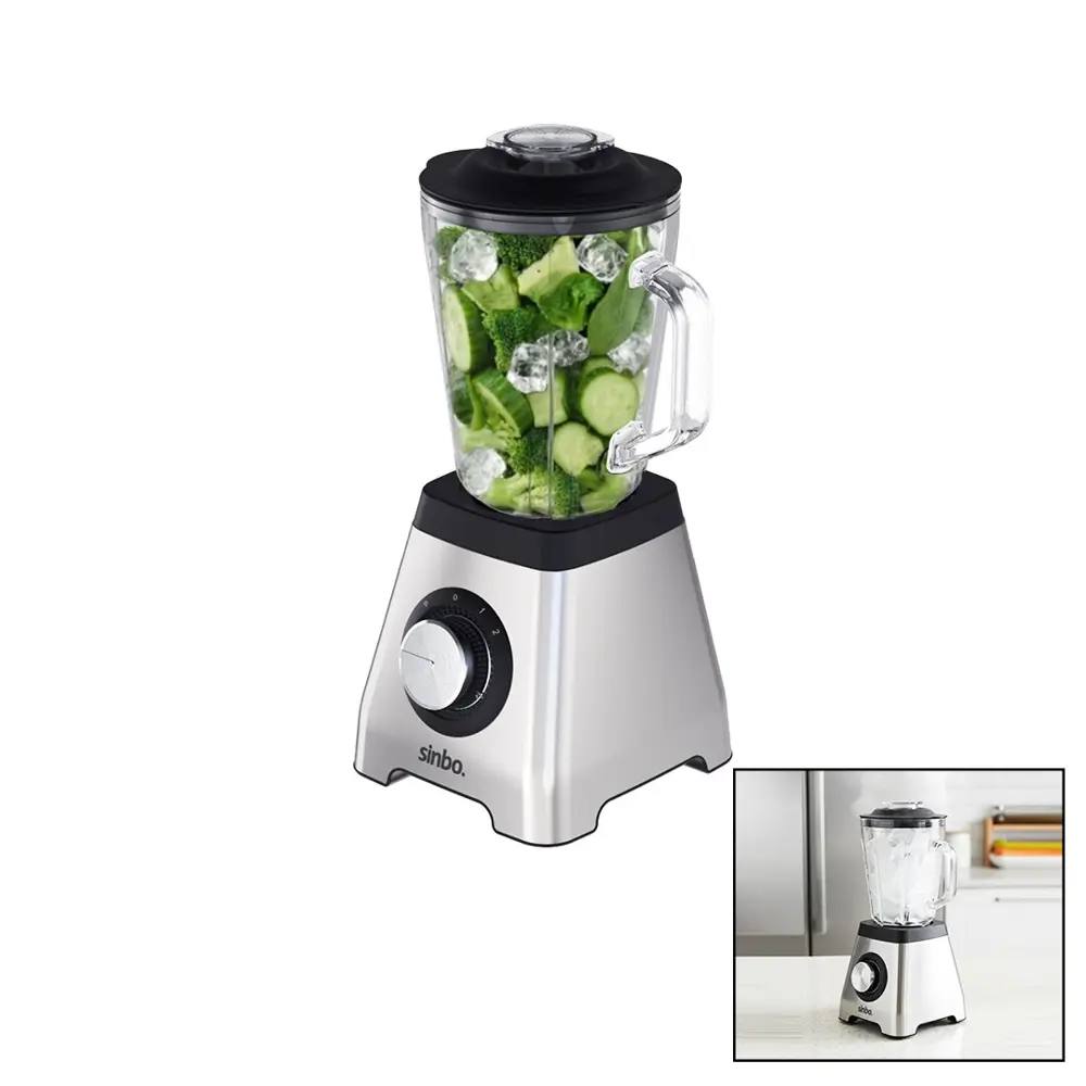 TURBO DOĞRAYICI BLENDER BUZ KIRICI 6LI BIÇAK=PASLANMAZ ÇELİK - 1.
