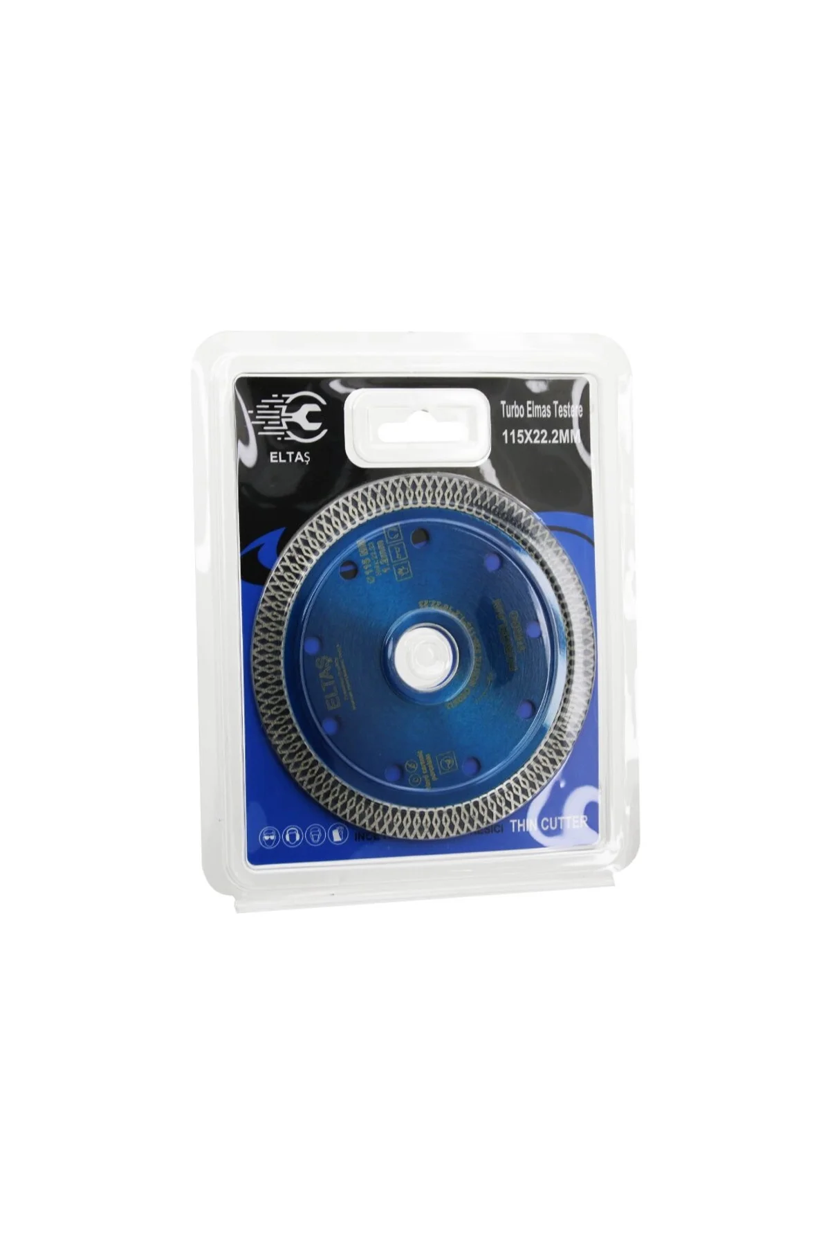 Turbo Elmas Mermer Kesici Disk 115Mmx22.2Mm İnce Hassas Testere 1.2Mm Turbo Elmas Mermer Kesici Disk 115Mmx22.2Mm İnce Hassas Testere 1.2Mm