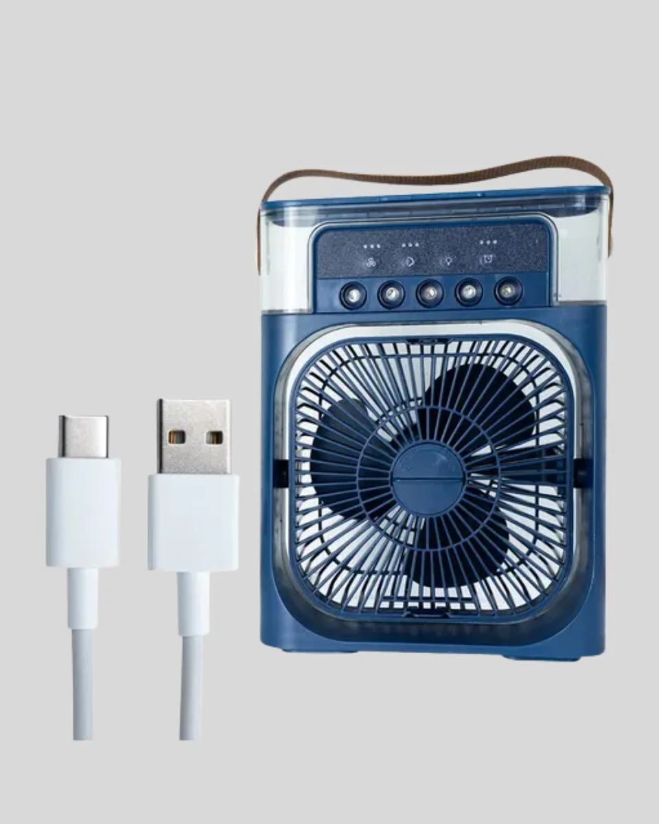 Turbo Fan Teknolojili Sessiz ve Güçlü Soğutma Masası Vantilatör