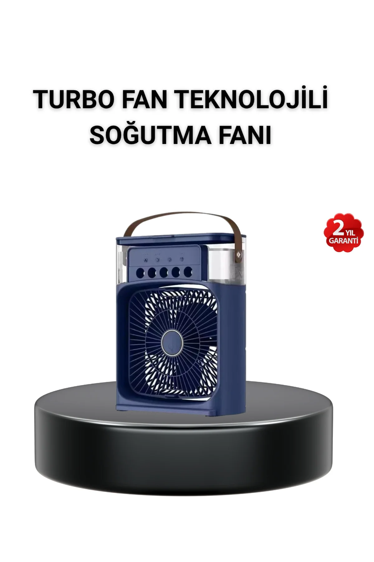 Turbo Fan Teknolojili Sessiz ve Güçlü Soğutma Masası Vantilatör