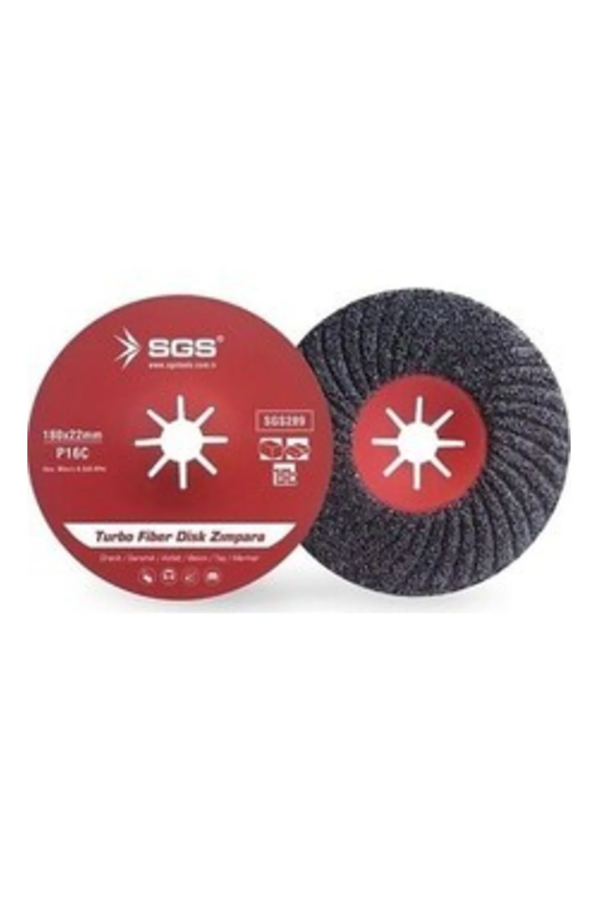 Turbo Fiber Disk Zımpara 115MM SGS288 (1 Adet) Fiyatı, Yorumları ve Özellikleri