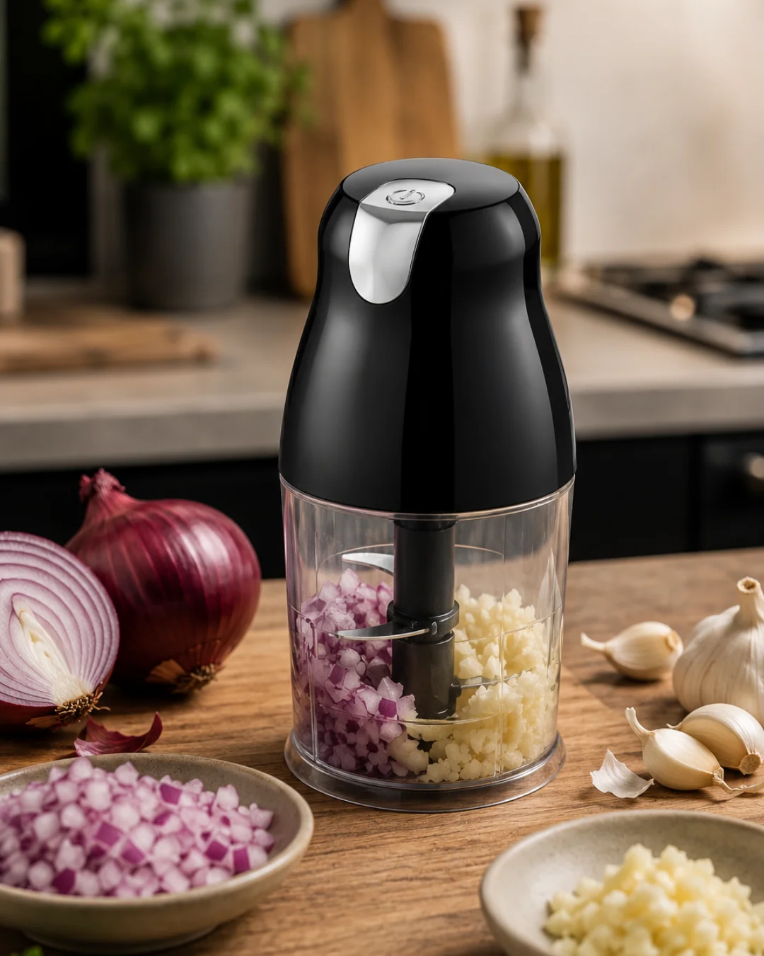 Turbo Fonksiyonlu Mutfak Doğrayıcı 1.5 L Hazneli Güçlü Rondo