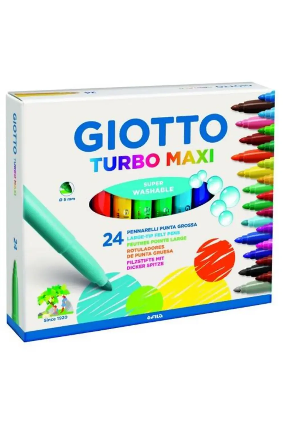 Turbo Maxi 24'lü Keçeli Boya Kalem Seti / 455000