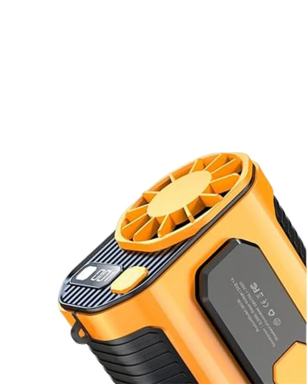 Turbo Mini Fan - Dijital Ekranlı Sessiz & Şarjlı Taşınabilir Serinlik