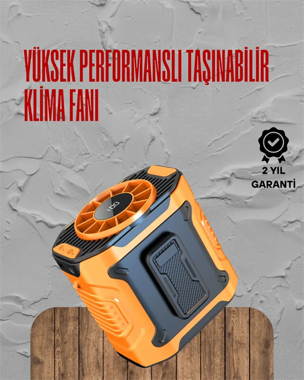Turbo Mini Fan – Dijital Ekranlı, Sessiz &amp; Şarjlı Serinlik! Fiyatı, Yorumları ve Özellikleri