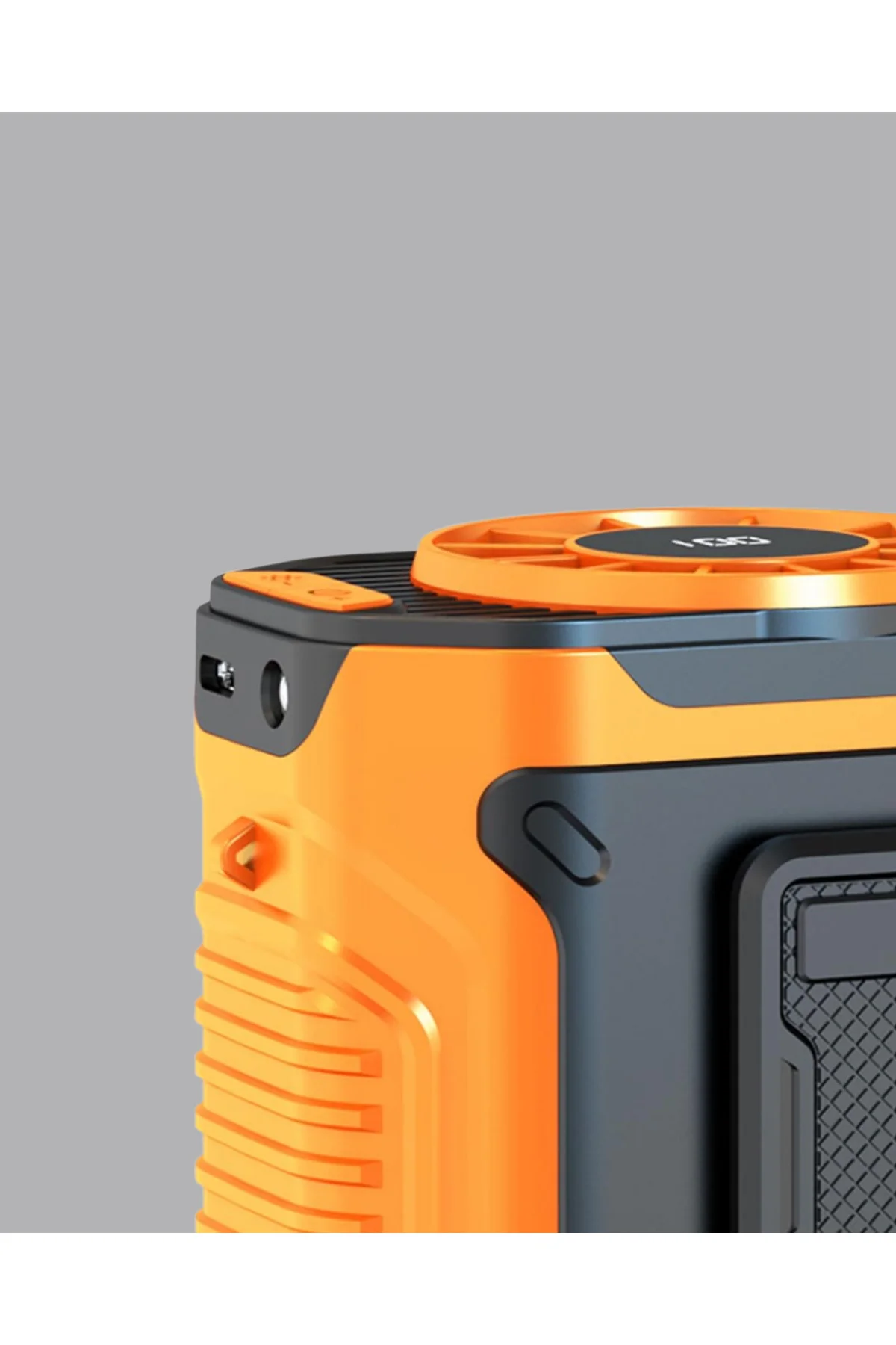 Turbo Mini Taşınabilir Fan – 100 Kademeli Dijital Hız Kontrolü ve