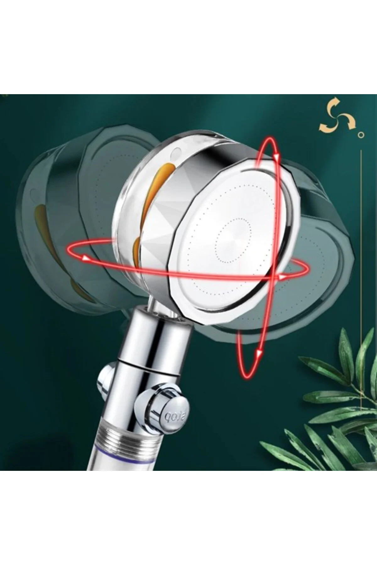 Turbo Pervaneli ve Filtreli Su Tasarruflu 360 Derece Dönebilen Ta
