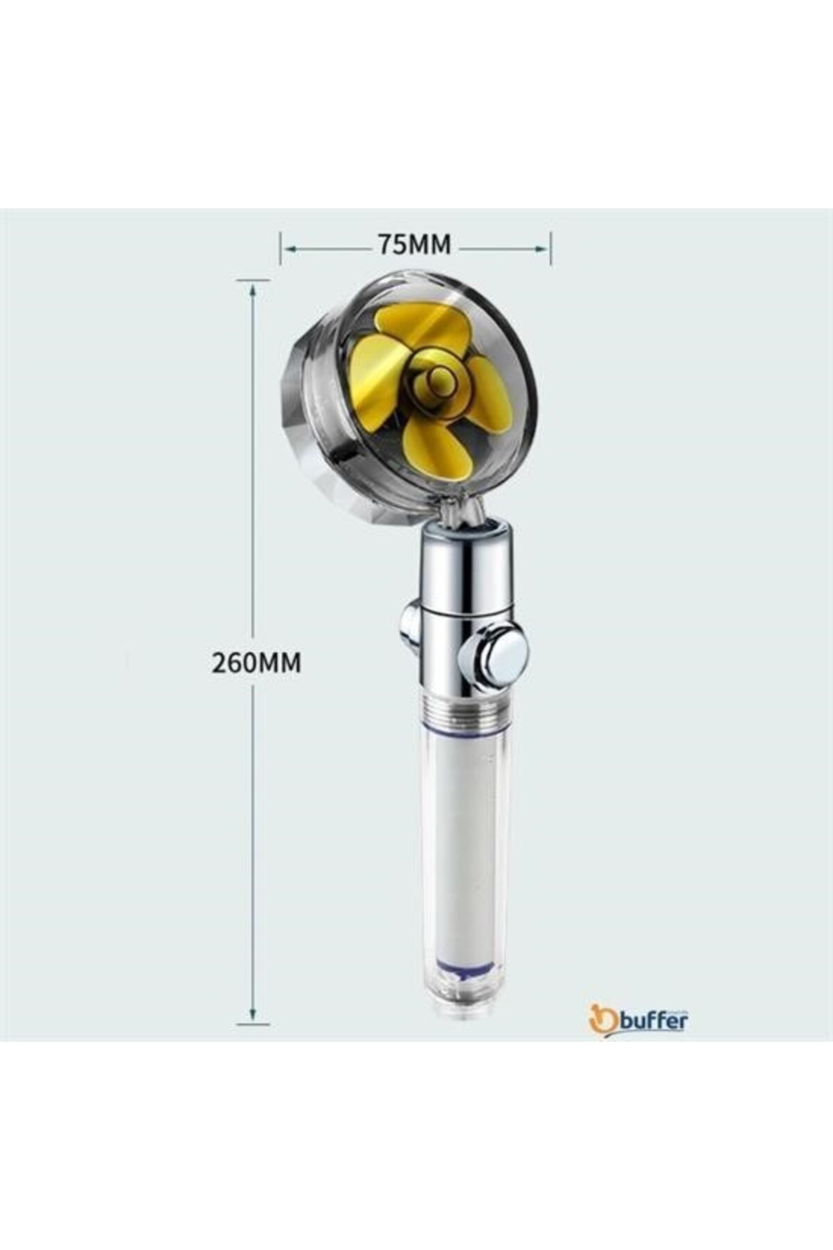 Turbo Pervaneli ve Filtreli Su Tasarruflu 360 Derece Dönebilen Ta