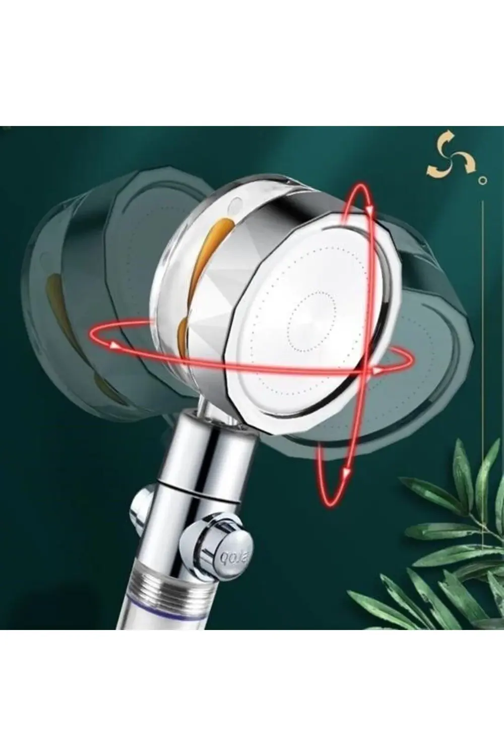 Turbo Pervaneli ve Filtreli Su Tasarruflu 360 Derece Dönebilen Ta