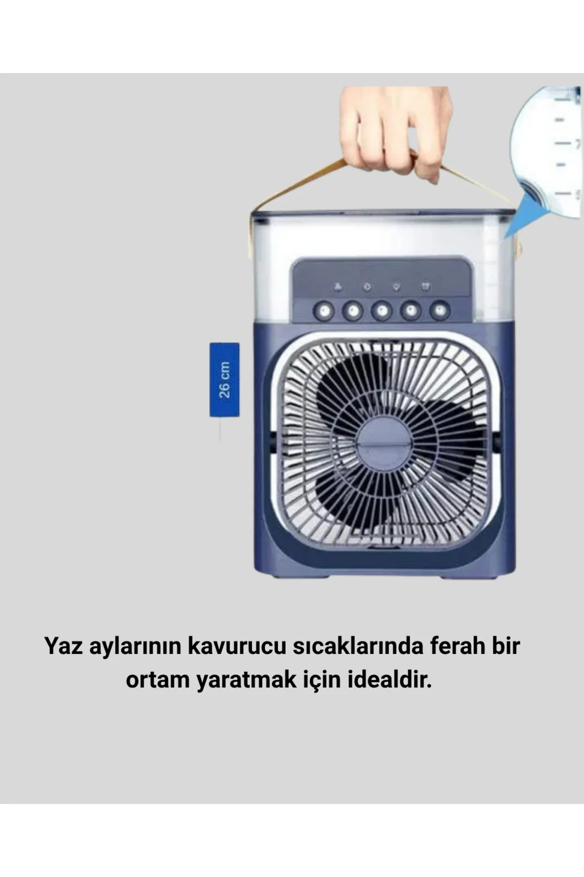 Turbo Teknolojili Ayarlanabilir Sessiz Masa ve Ofis Fanı
