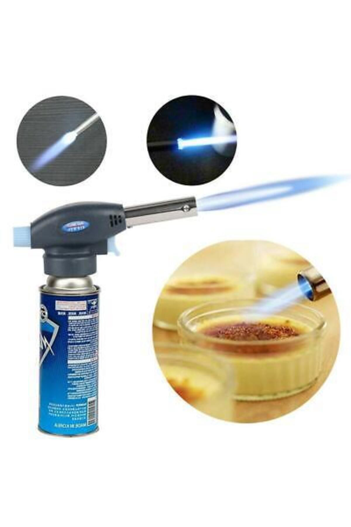 Ok Aksesuar Turbo Torch Pürmüz Çakmak Ve Kartuş Set Go50602515470