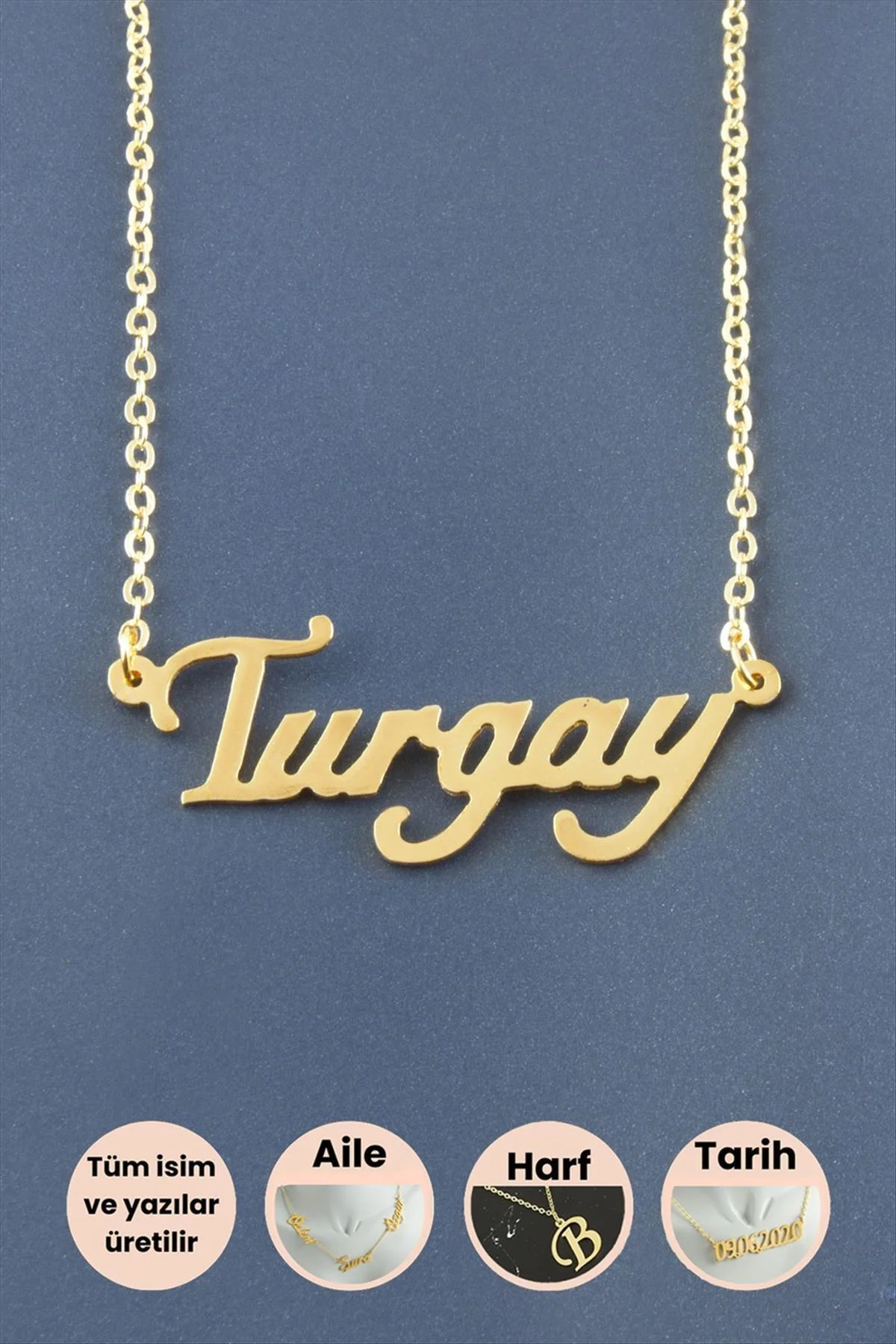 Turgay İsimli Kolye