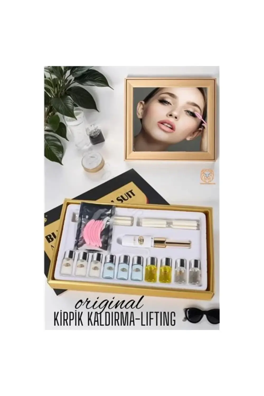 Turk 90 Kullanım Kirpik Perma Lifting Kaldırma Seti