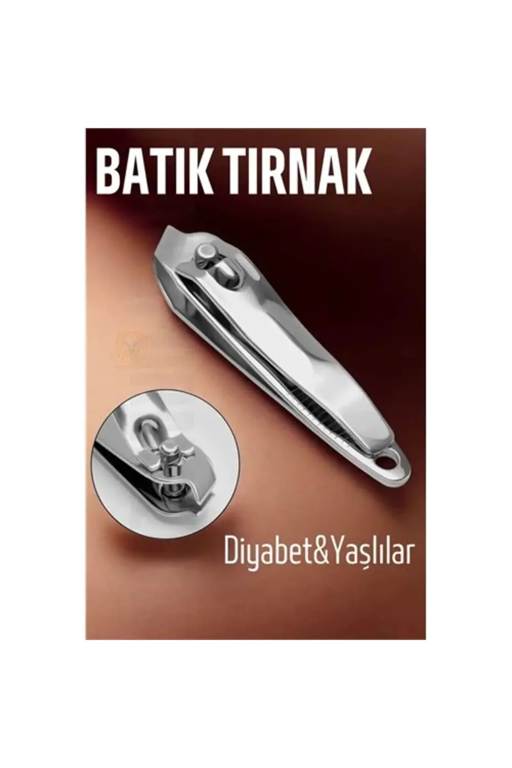 Turk Batık Tırnak İçin Eğimli Sivri Uçlu Tırnak Makası Batık Temi