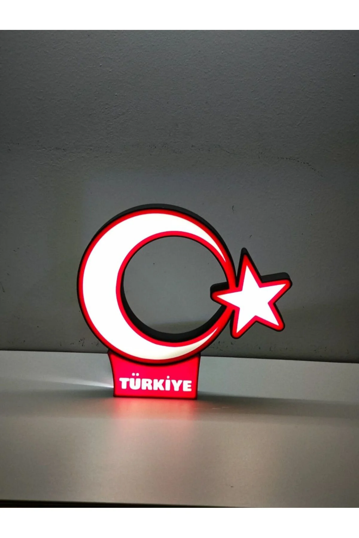 Türk bayrağı LED IŞIKLI