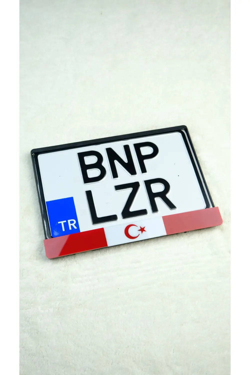 TÜRK BAYRAĞI PLEKSİ MOTOR PLAKALIK Uyumlu