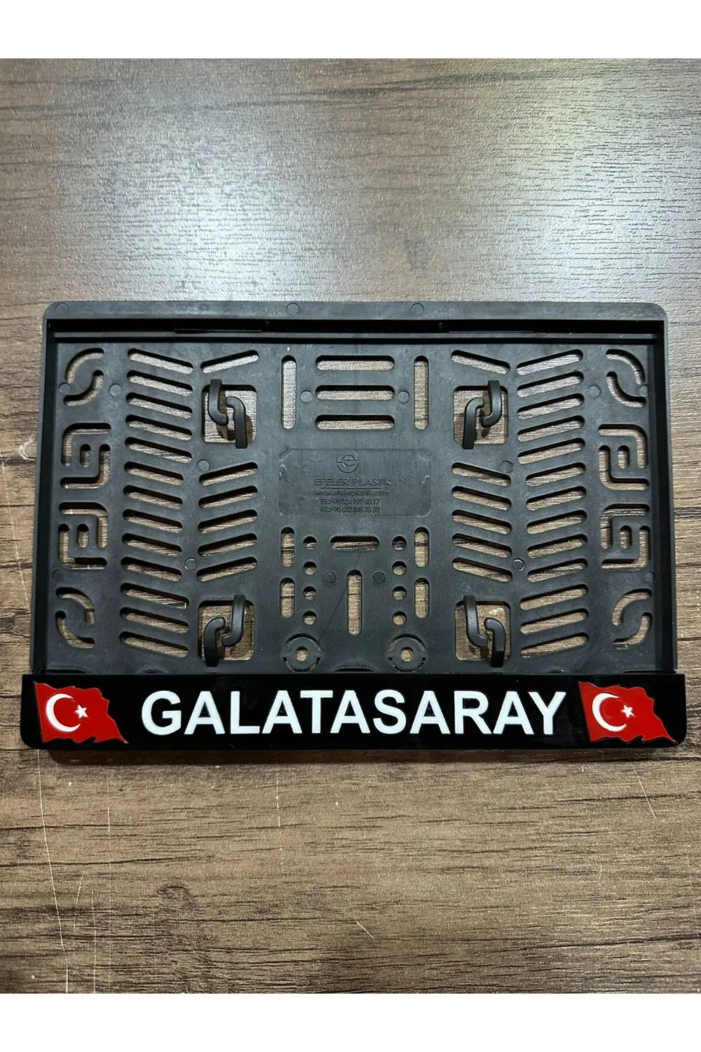 TÜRK BAYRAKLI KİŞİYE ÖZEL PLEKSİ MOTORSİKLET PLAKALIK