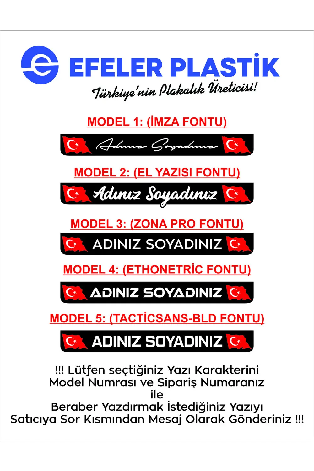 TÜRK BAYRAKLI KİŞİYE ÖZEL PLEKSİ MOTORSİKLET PLAKALIK