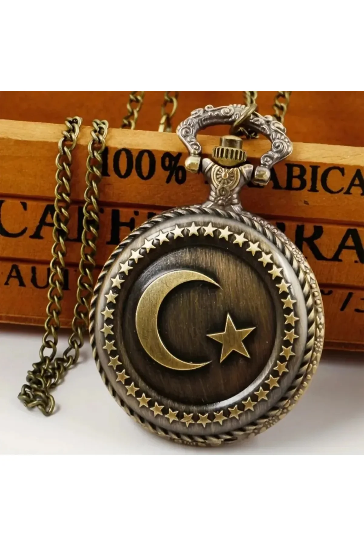 Türk Bayraklı Köstekli Saat