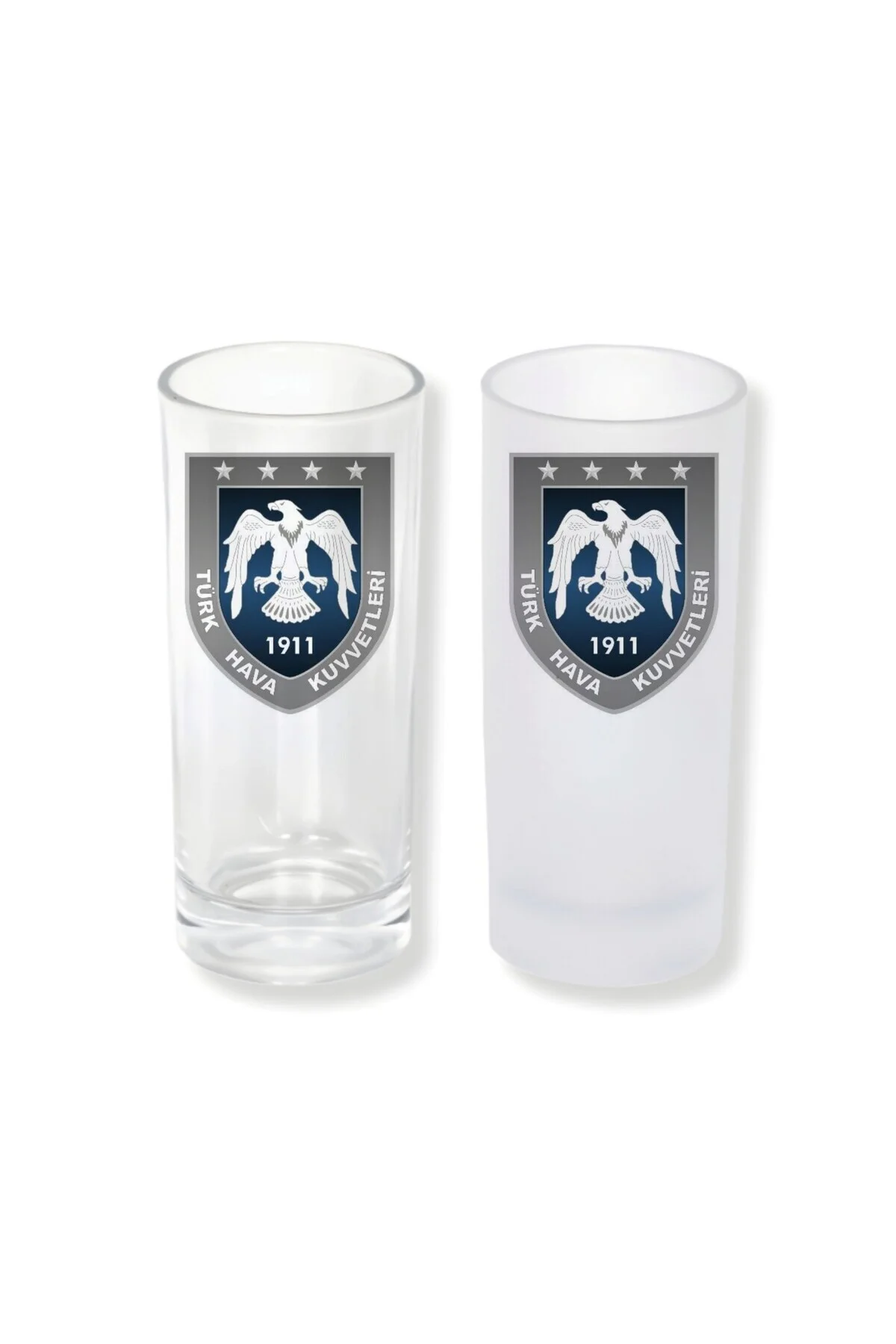Türk Hava Kuvvetleri Buzlu / Buzsuz Seçenekli Rakı Bardağı – 1 Ad