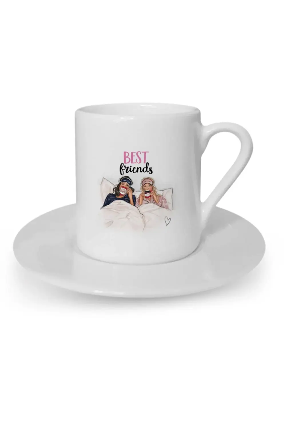 Türk Kahvesi Fincanı Arkadaşlık Kardeşlik Dostluk