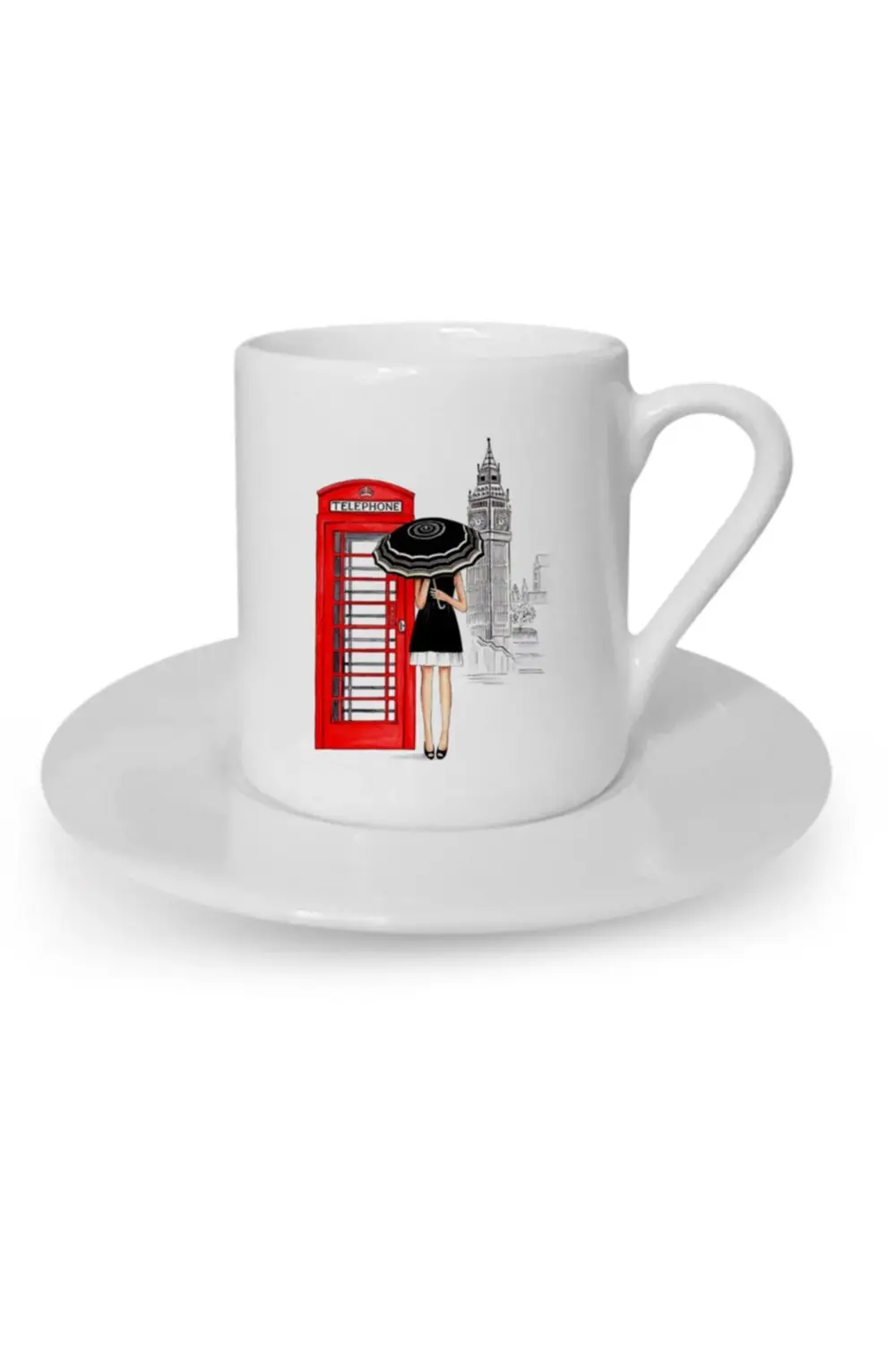 Türk Kahvesi Fincanı Londra Seyahat Gezi Tatil