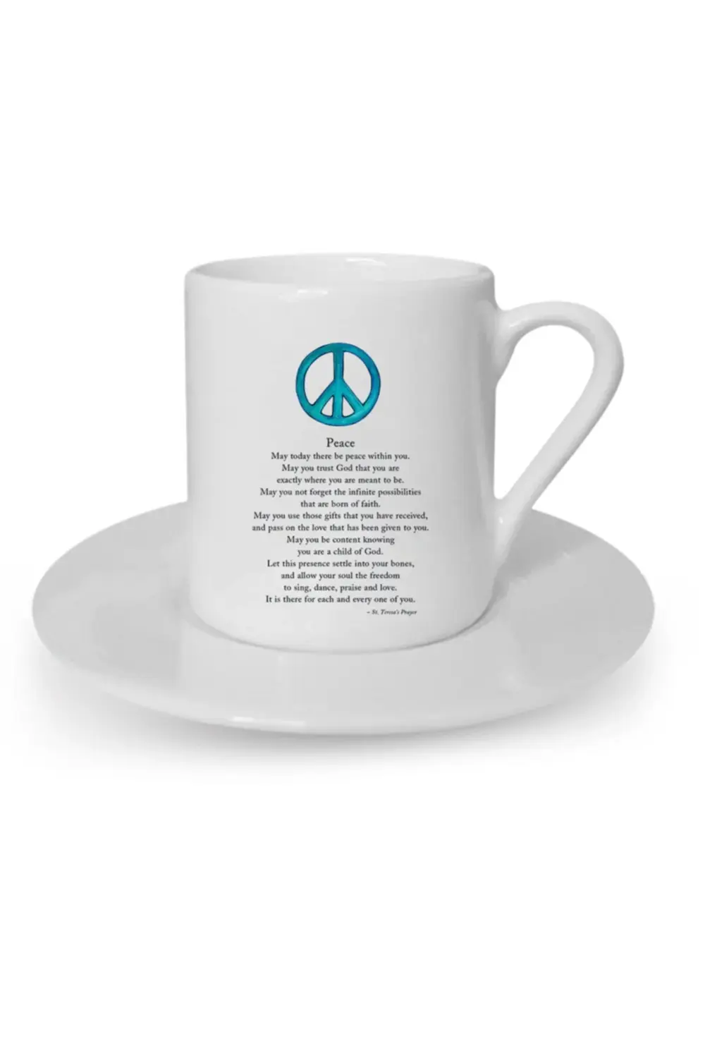 Türk Kahvesi Fincanı Peace Barış