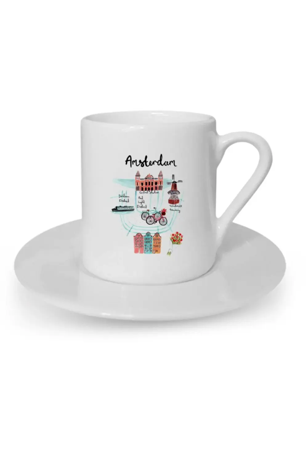 Türk Kahvesi Fincanı Seyahat Gezi Tatil Amsterdam Şehirler