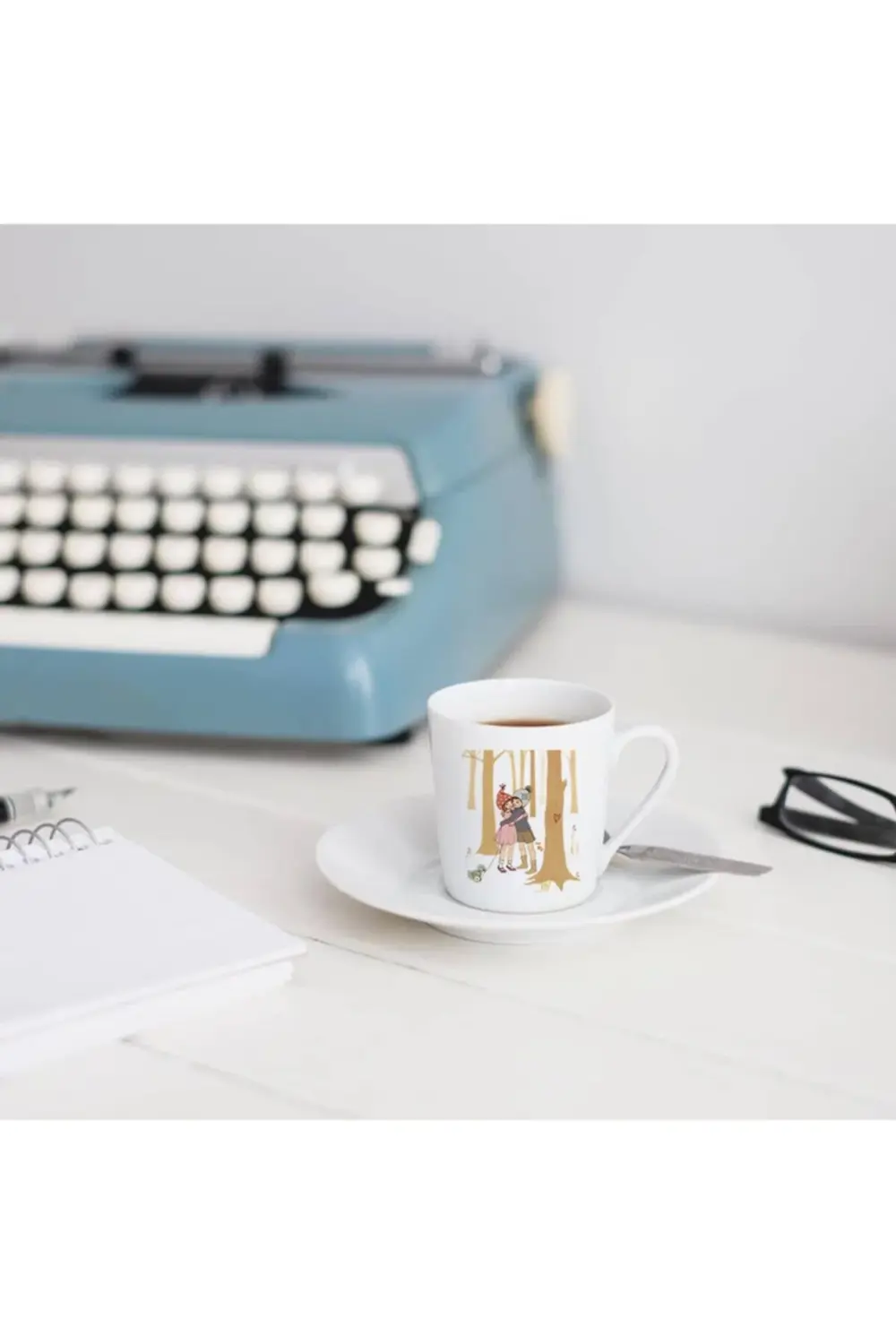 Türk Kahvesi Fincanı Vintage Aşk Dostluk Arkadaşlık Kardeşlik