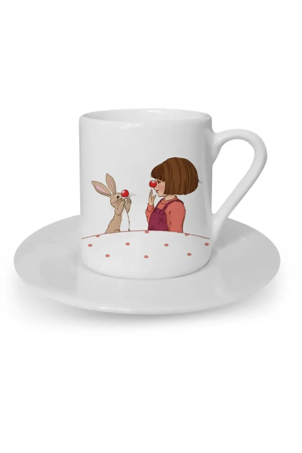 Türk Kahvesi Fincanı Vintage Dostluk Arkadaşlık Kardeşlik