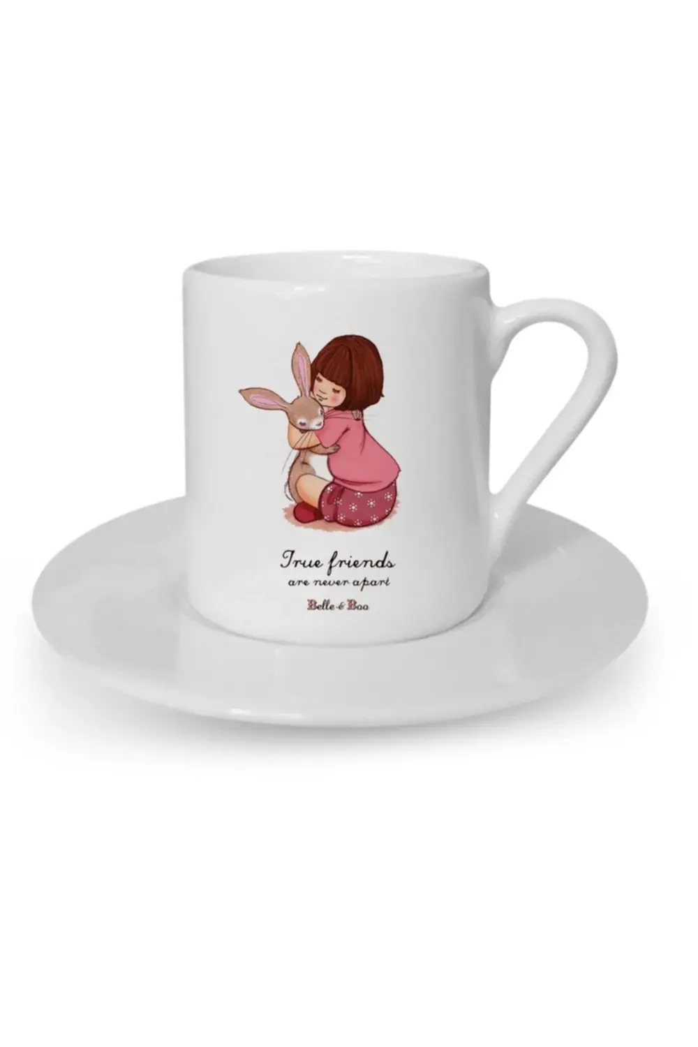 Türk Kahvesi Fincanı Vintage Dostluk Arkadaşlık Kardeşlik