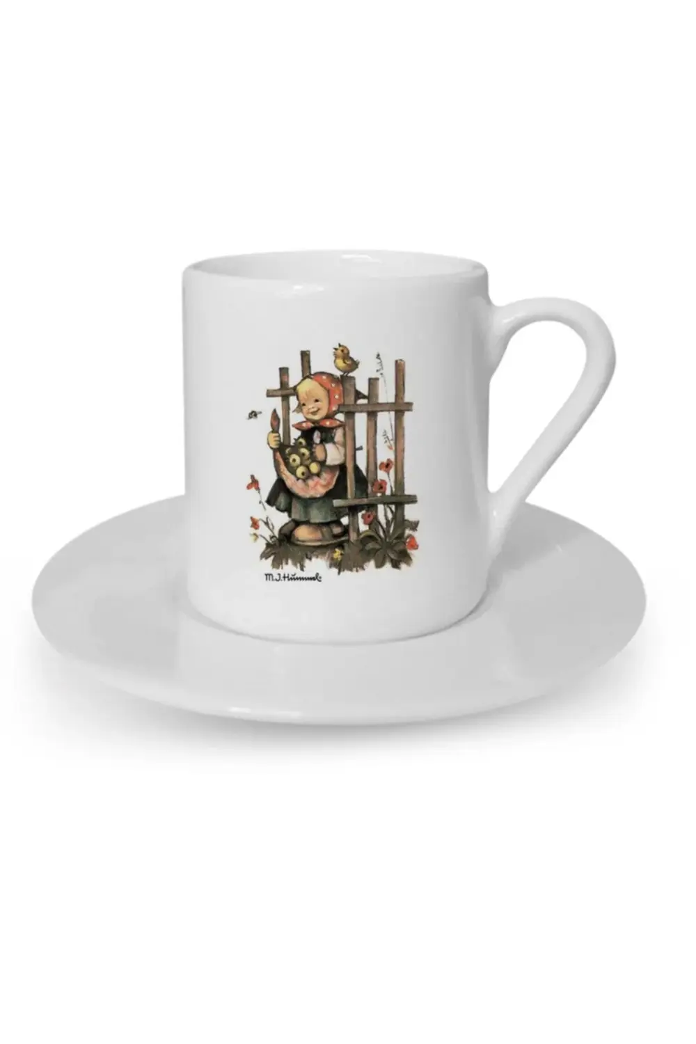 Türk Kahvesi Fincanı Vintage Dostluk Arkadaşlık Kardeşlik