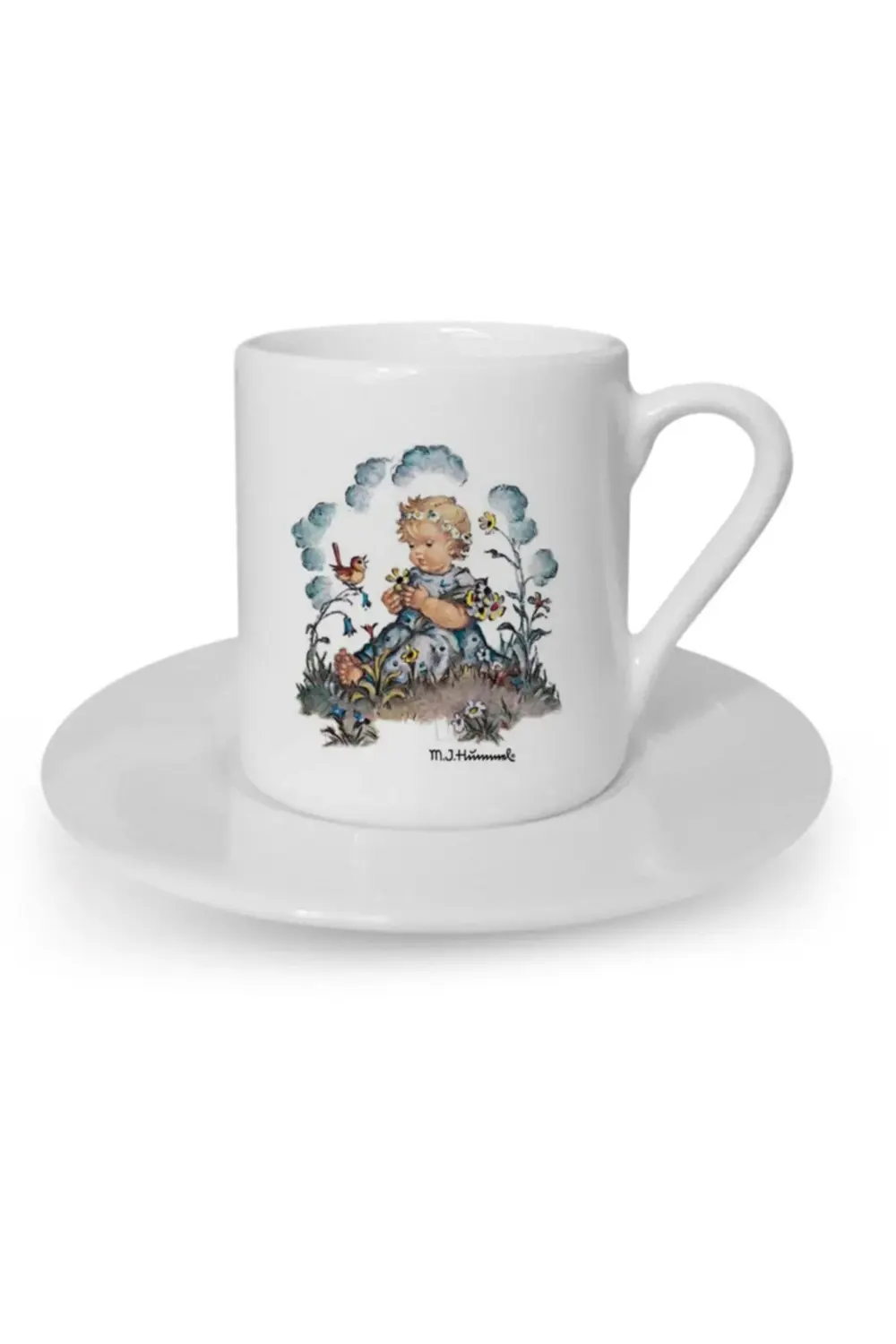 Türk Kahvesi Fincanı Vintage Dostluk Arkadaşlık Kardeşlik