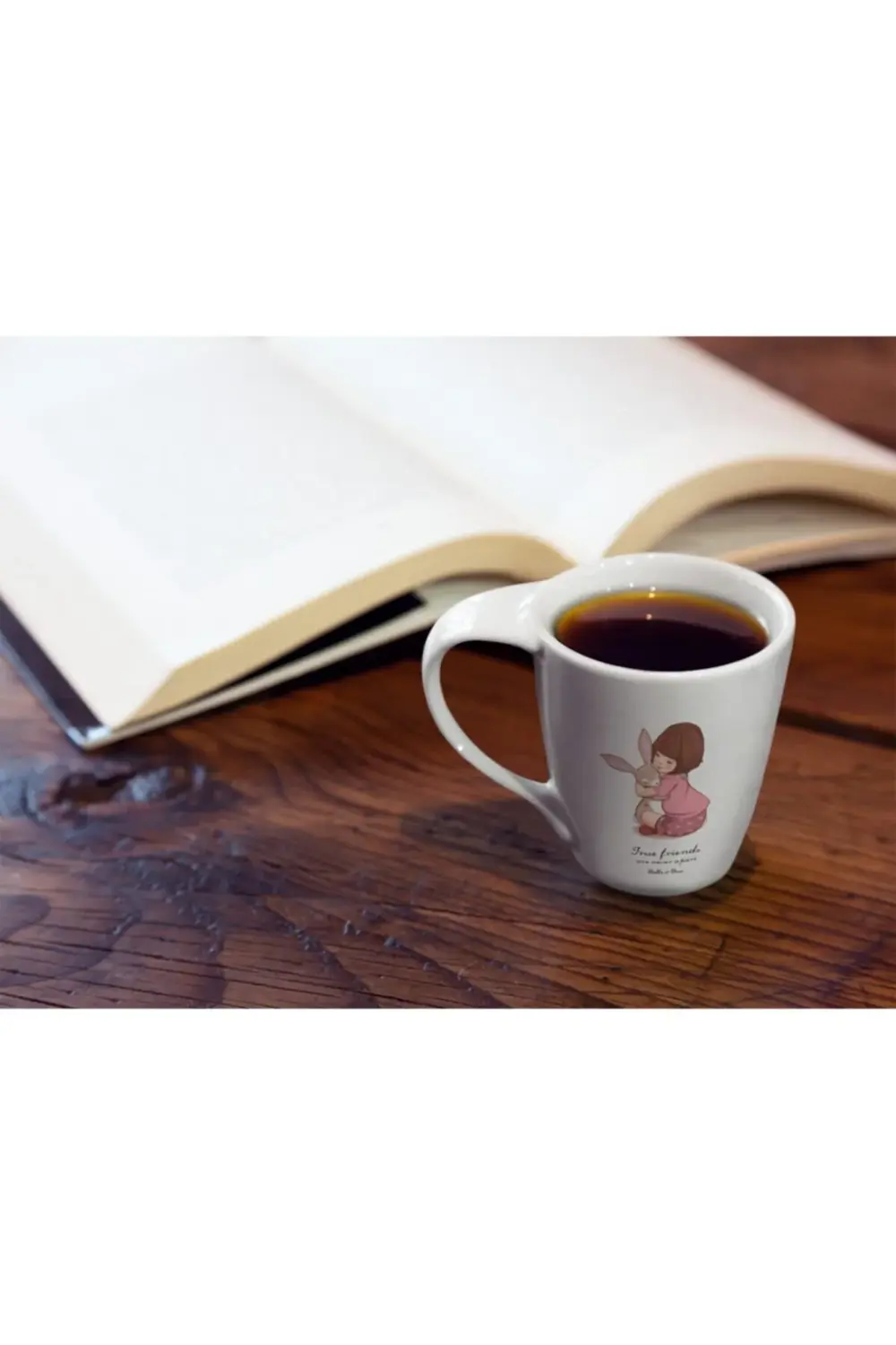 Türk Kahvesi Fincanı Vintage Dostluk Arkadaşlık Kardeşlik