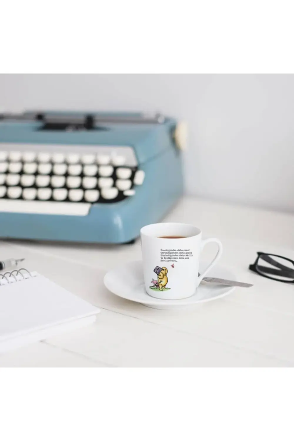 Türk Kahvesi Fincanı Winnie The Pooh Dostluk Arkadaşlık Kardeşlik