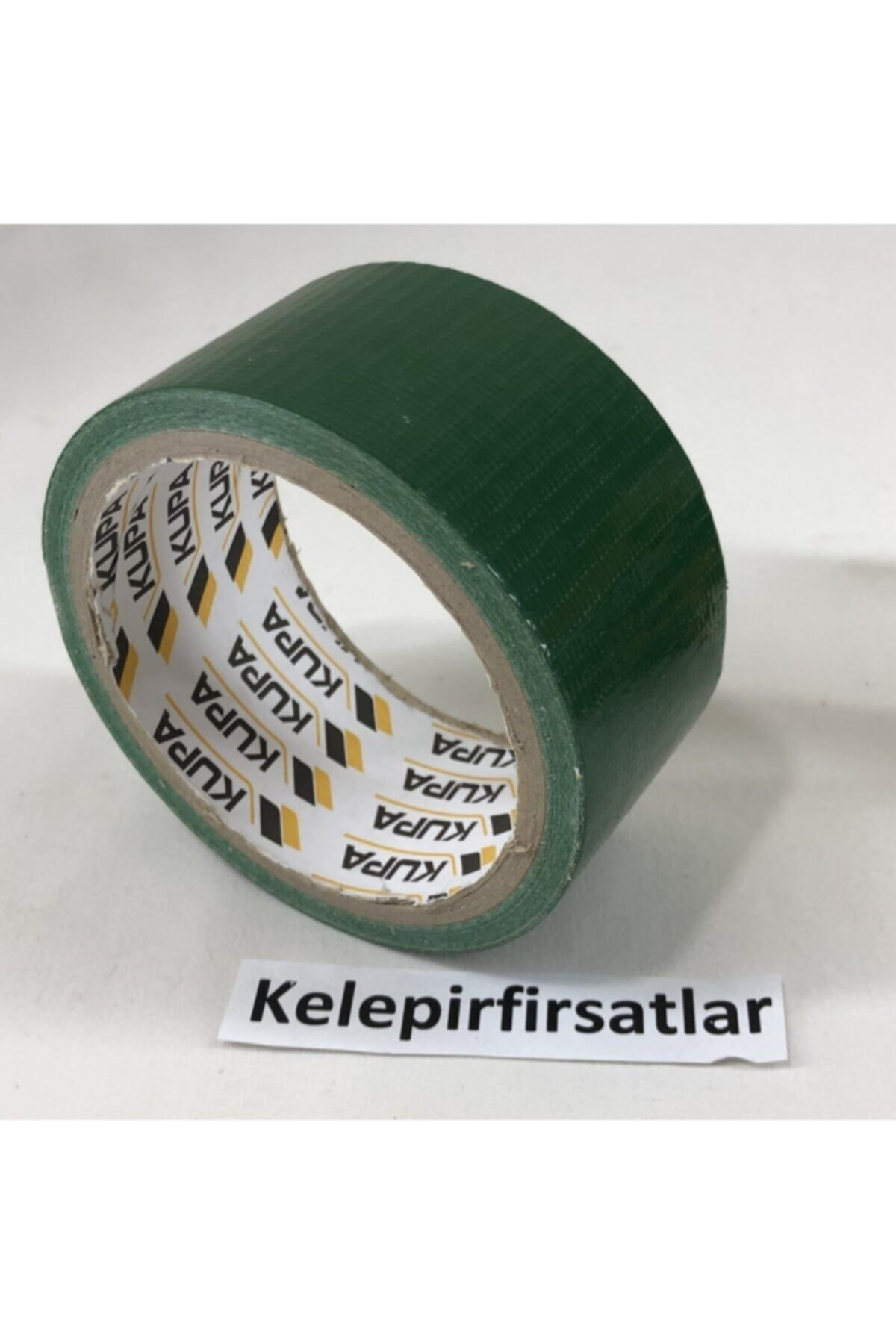 Türk Malı Güçlü Yapışkanlı 10 Metre Içi Ip Dokumalı Yeşil Sızdırm