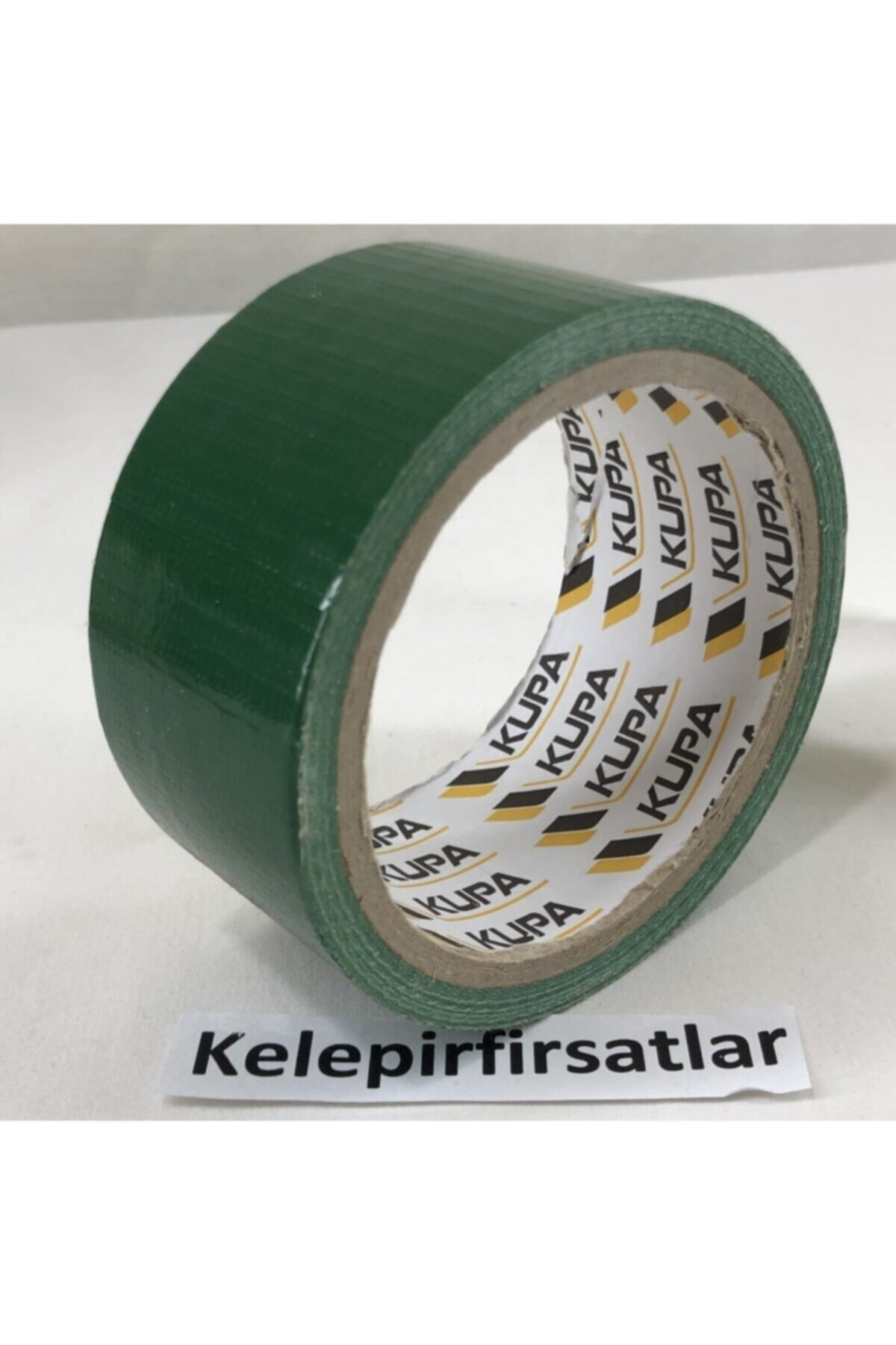 Türk Malı Güçlü Yapışkanlı 10 Metre Içi Ip Dokumalı Yeşil Sızdırm