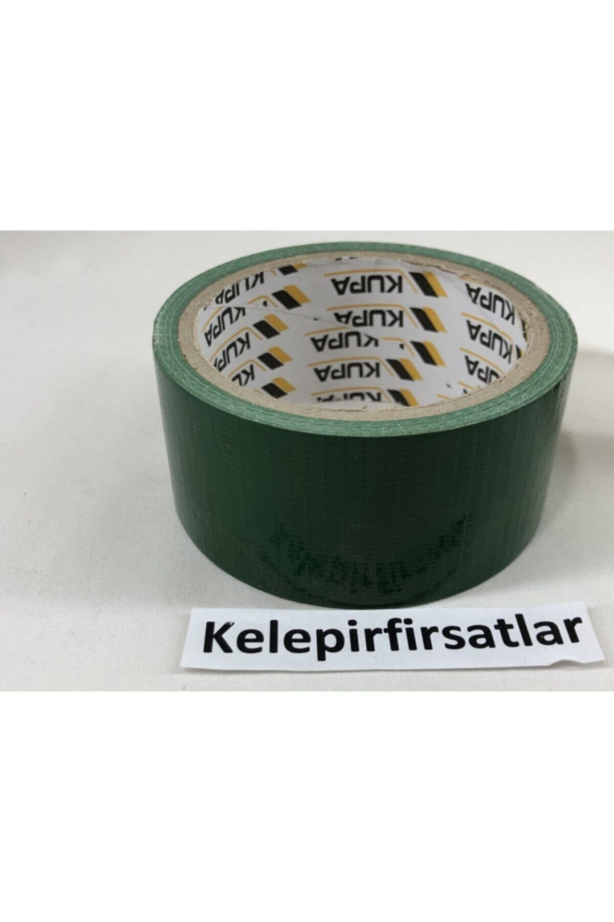 Türk Malı Güçlü Yapışkanlı 10 Metre Içi Ip Dokumalı Yeşil Sızdırm
