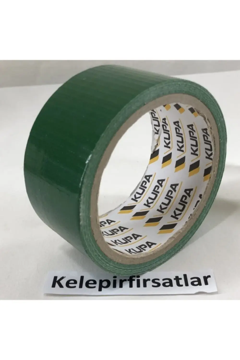 Türk Malı Güçlü Yapışkanlı 10 Metre Içi Ip Dokumalı Yeşil Sızdırm