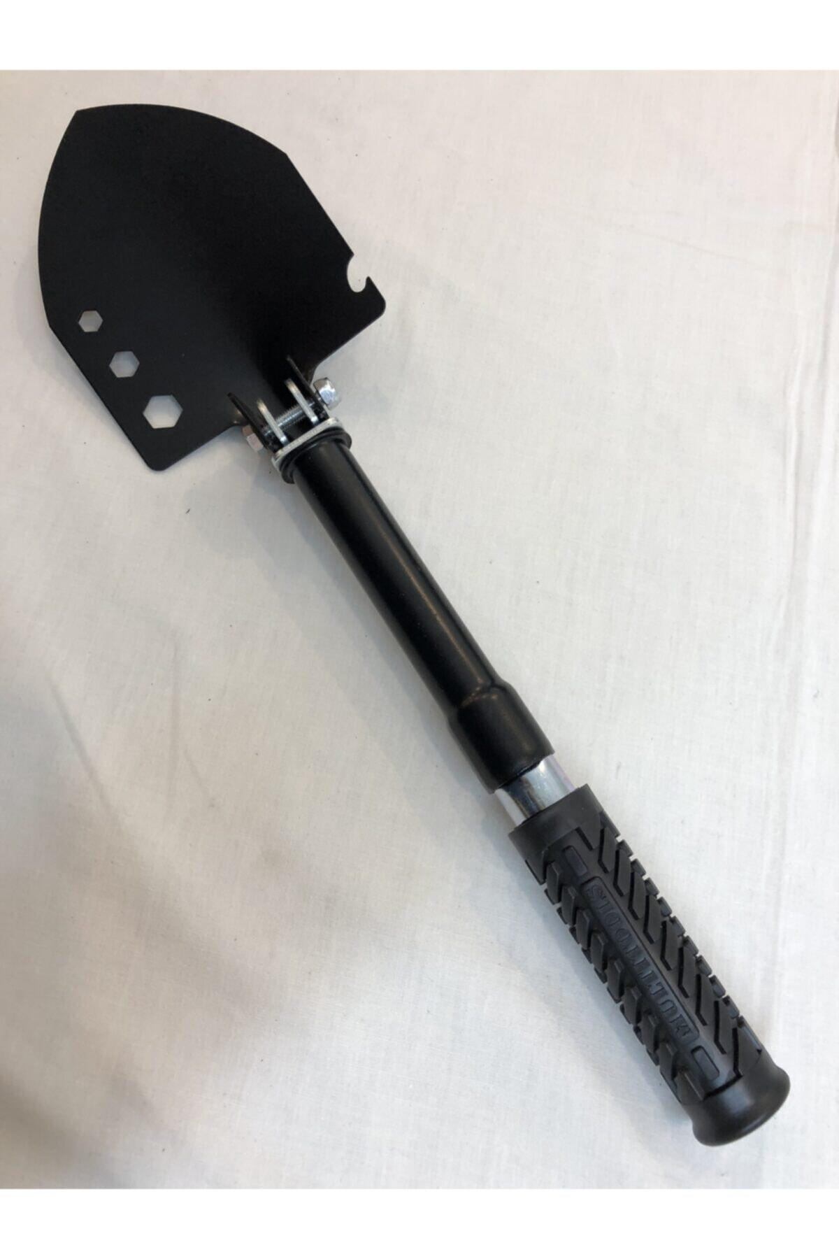 Türk Malı Özel Siyah Branda Çantasında Paslanmaz Çelik Katlanır K