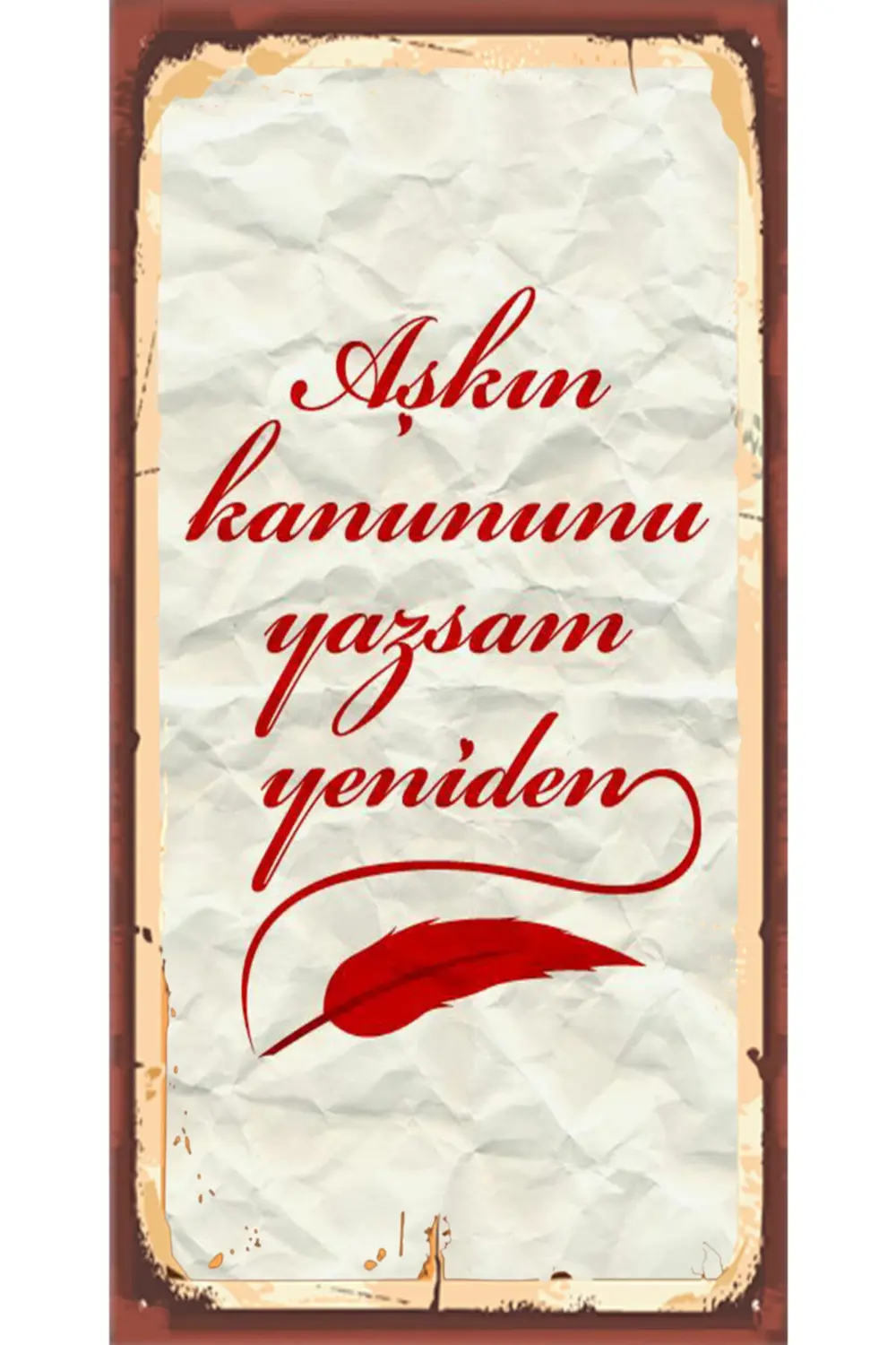 Türk Sanat Müziği Temalı 6'lı Ahşap Duvar Poster Seti - Hbb Özel 